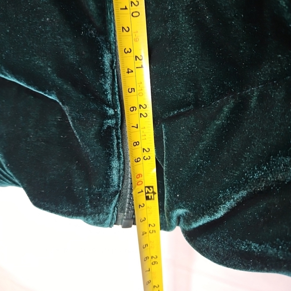 Abercrombie & Fitch Green Hooded Jacket Puffer Coat AF Size 11/12 - Picture 9 of 16